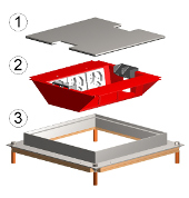 BRECO-Bote de sol pour parquet, 80 mm