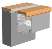 BRECO-Brstungsverkleidung, 245 mm